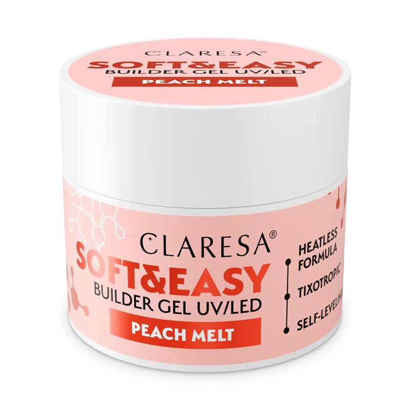 Afbeelding laden in galerijviewer, Claresa keratine soft easy builder gel peach melt 12gr.