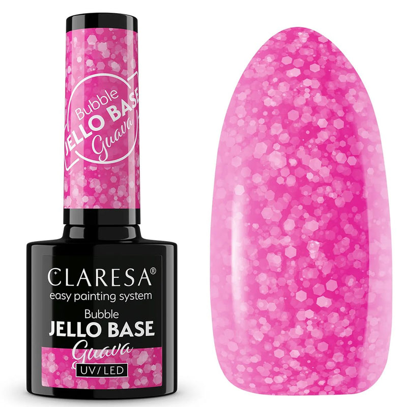 Load image into Gallery viewer, Claresa bubble jello base coat guava 5ml