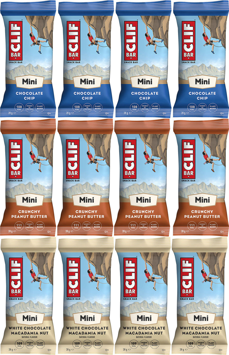 Load image into Gallery viewer, Clif bar energy bar mini mixed 12x28g box mhd 02 26
