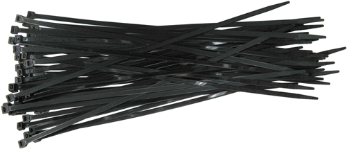 Load image into Gallery viewer, Con:p colson bandje 7.5x450mm zwart 50st - b20450