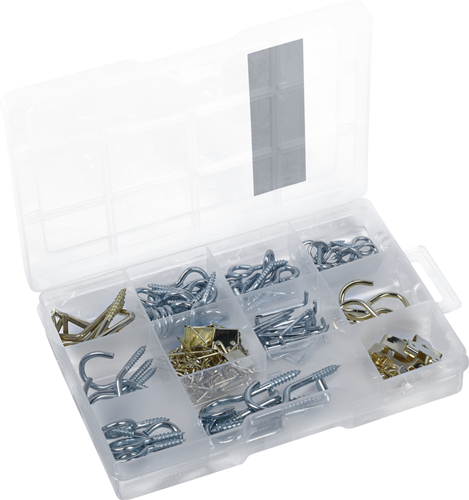 Load image into Gallery viewer, Connex assortiment haken en ogen 242dlg - dp8500110