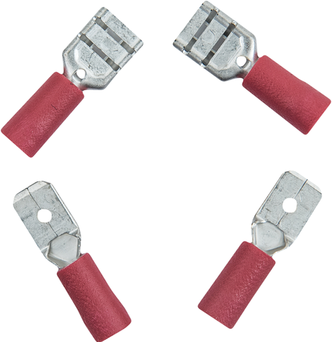 Load image into Gallery viewer, Connex kabelschoenassortiment 0.5-1mm rood - coxt190540
