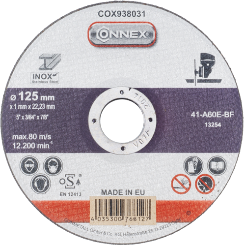 Load image into Gallery viewer, Connex slijpschijf rvs 125mm - cox938031