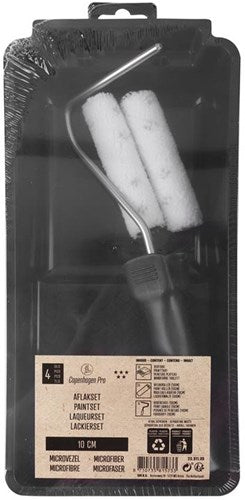 Load image into Gallery viewer, Copenhagen pro aflakset - microvezel - voor gladde ondergronden - 10 cm - 4-delig