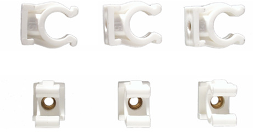 Load image into Gallery viewer, Cornat enkele clip koperbuis 18mm (6st) - t560304