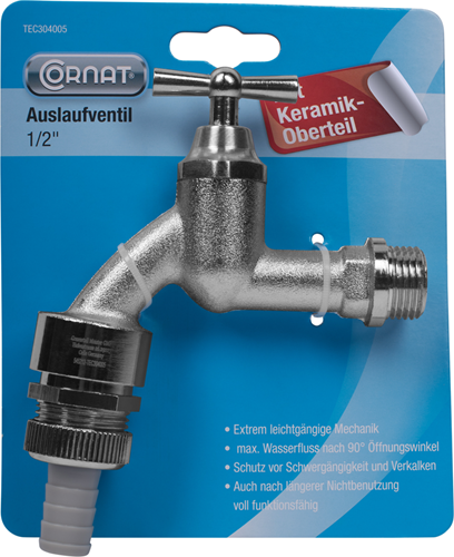 Load image into Gallery viewer, Cornat wasmachinekraan keramis. 90? 1 2 ch - tec304005
