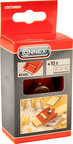 Afbeelding laden in galerijviewer, Connex mini-schaaf voor balsa-hout 43mm - coxt898001