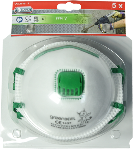 Load image into Gallery viewer, Connex stofmasker ffp1v en149 5st - coxt939112