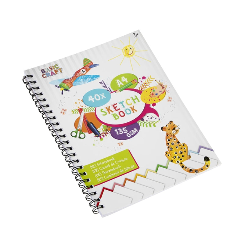 Load image into Gallery viewer, Grafix schetsboek a4, 135 gsm, 40 vel