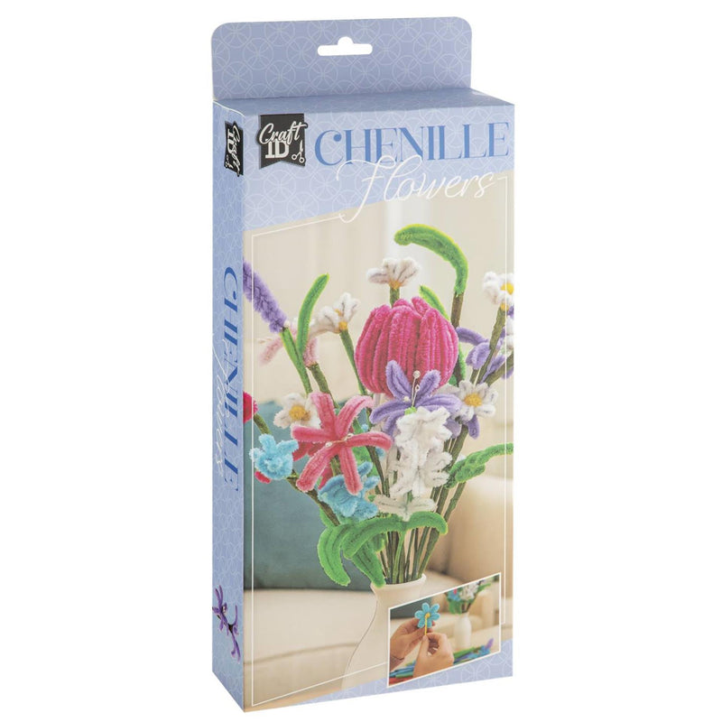 Afbeelding laden in galerijviewer, Craft id chenille bloemenset 108-delig