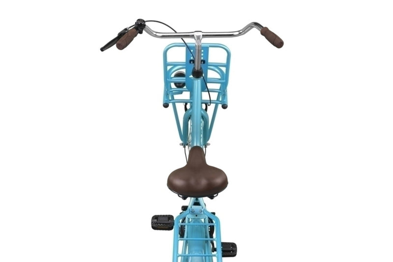 Load image into Gallery viewer, Crown holland 28 inch 53 cm dames terugtraprem lichtblauw