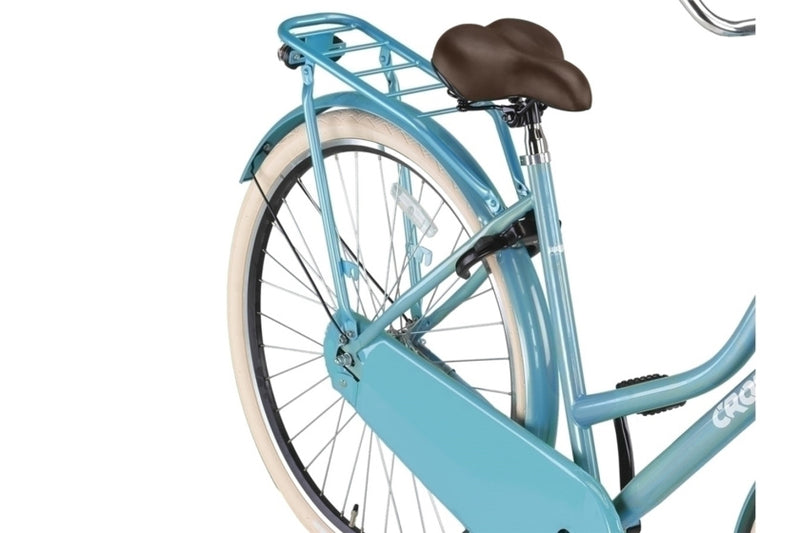 Load image into Gallery viewer, Crown holland 28 inch 53 cm dames terugtraprem lichtblauw