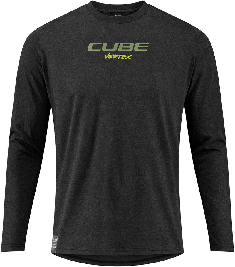 Load image into Gallery viewer, Cube vertex flow - mtb long sleeve jersey