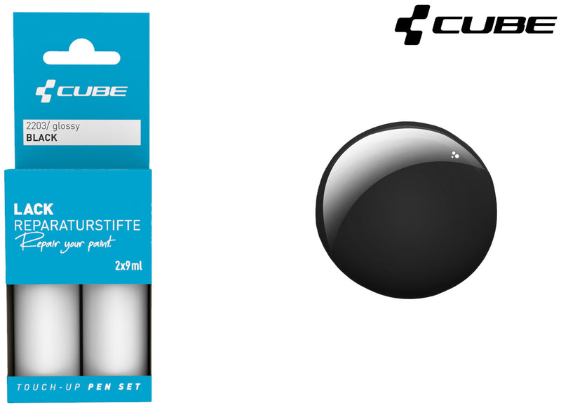 Load image into Gallery viewer, Cube touch-up pen set black