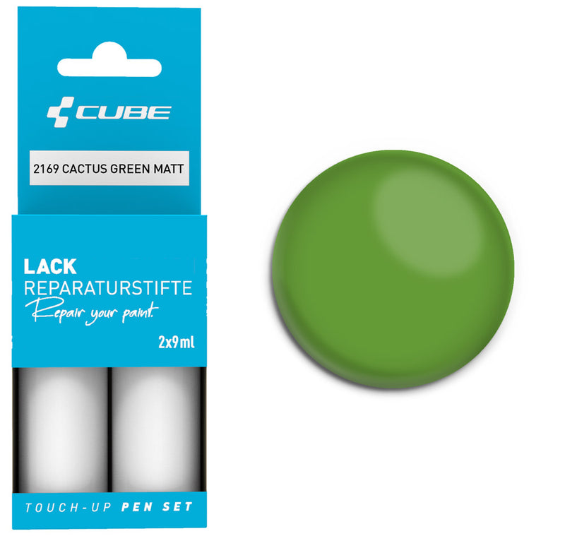 Load image into Gallery viewer, Cube touch-up pen set cactus green matt