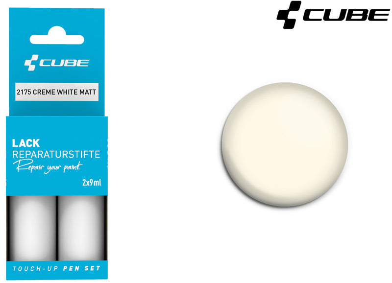Load image into Gallery viewer, Cube touch-up pen set creme white matt