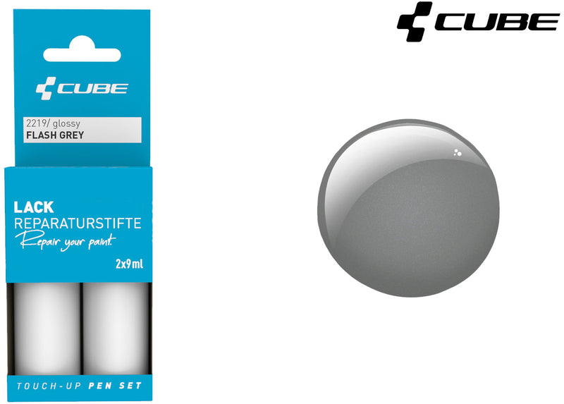 Load image into Gallery viewer, Cube touch-up pen set flash flash grey