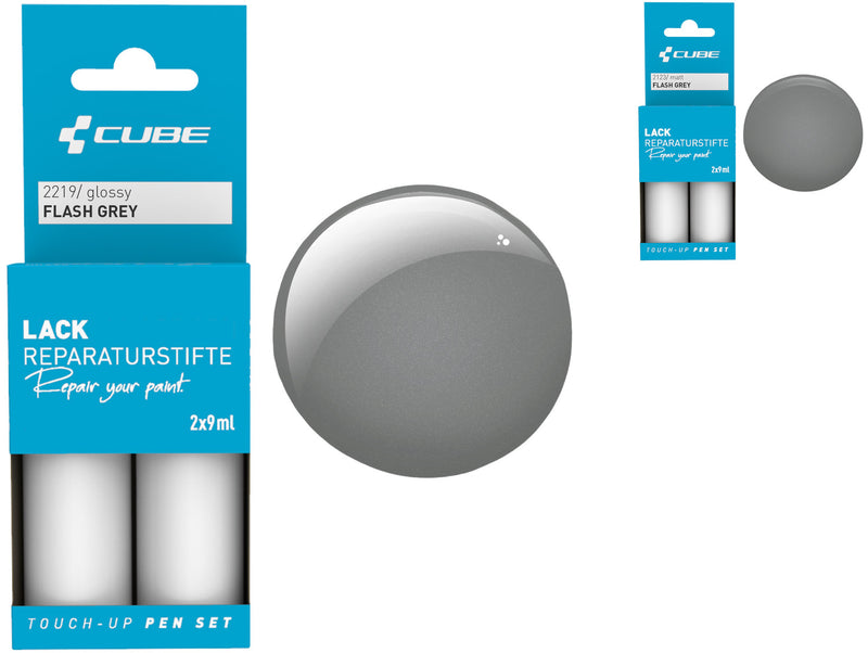 Load image into Gallery viewer, Cube touch-up pen set flash flash grey