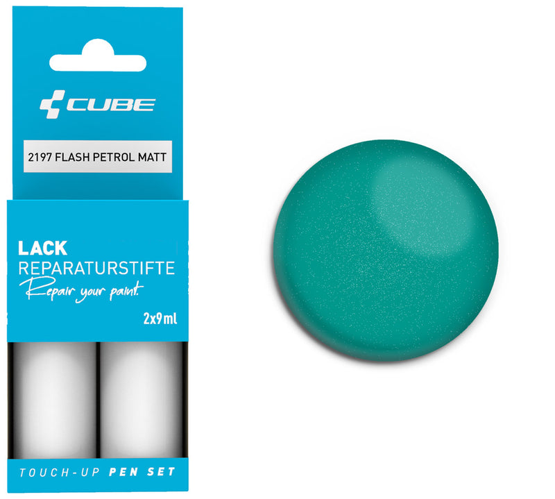 Load image into Gallery viewer, Cube touch-up pen set flash petrol matt