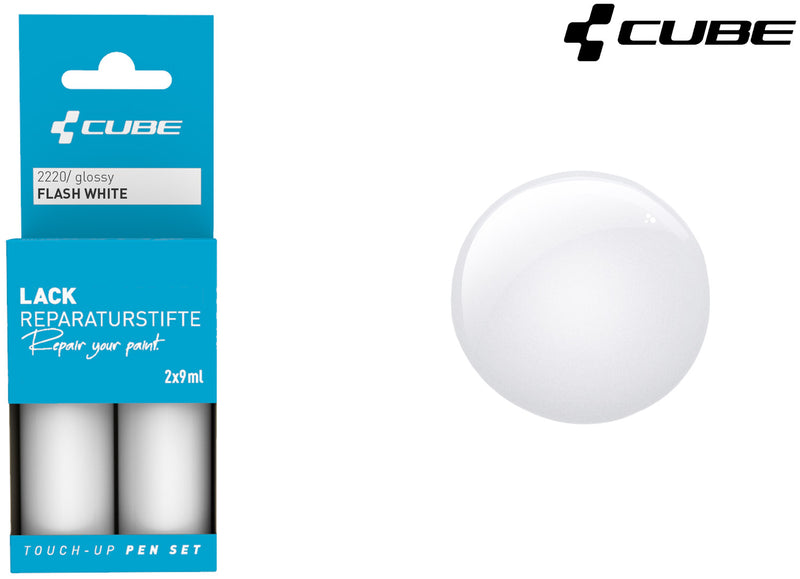 Load image into Gallery viewer, Cube touch-up pen set flash white
