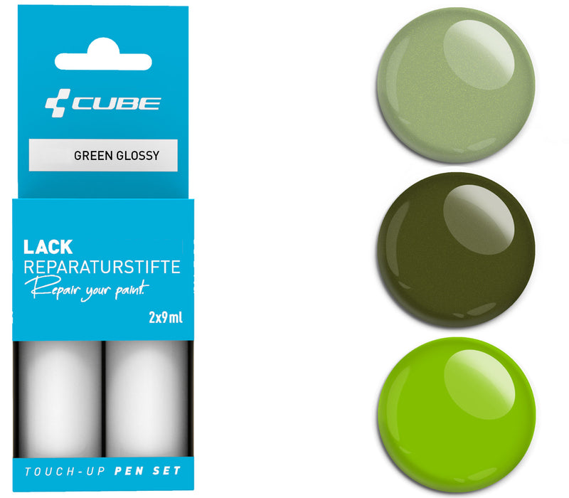 Load image into Gallery viewer, Cube touch-up pen set green glossy
