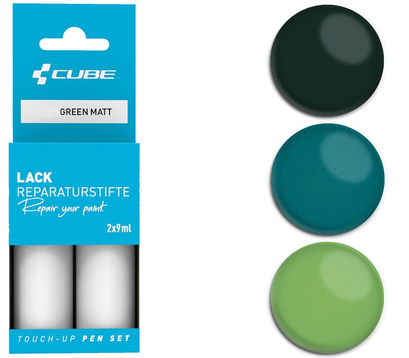 Load image into Gallery viewer, Cube touch-up pen set green matt