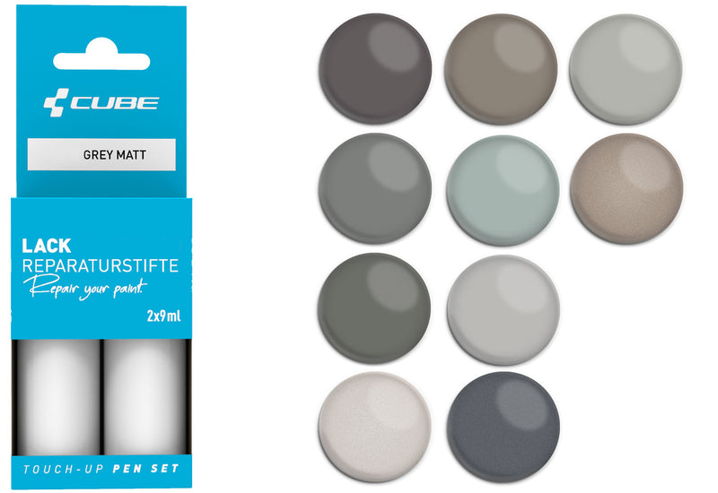 Load image into Gallery viewer, Cube touch-up pen set grey matt