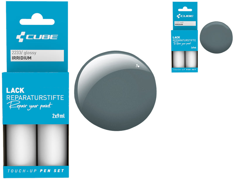 Load image into Gallery viewer, Cube touch-up pen set irridium