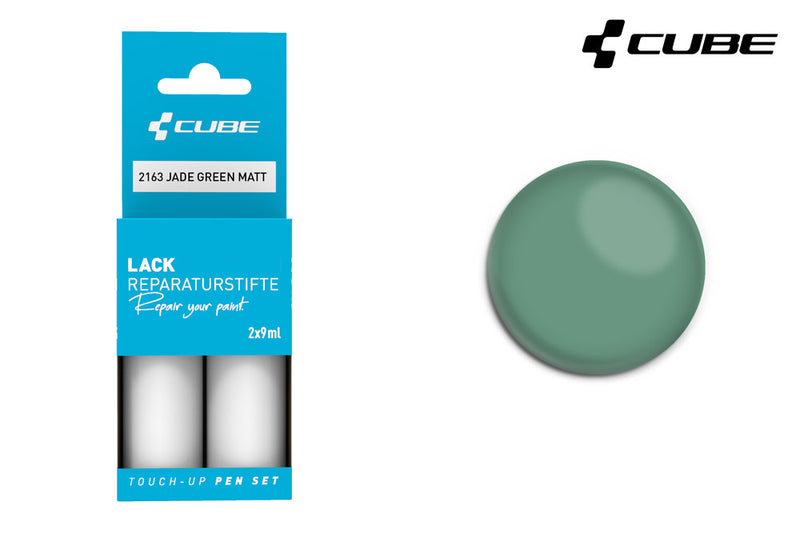 Load image into Gallery viewer, Cube touch-up pen set jade green matt