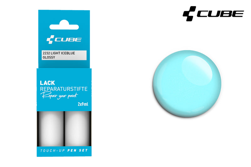 Load image into Gallery viewer, Cube touch-up pen set light iceblue glossy
