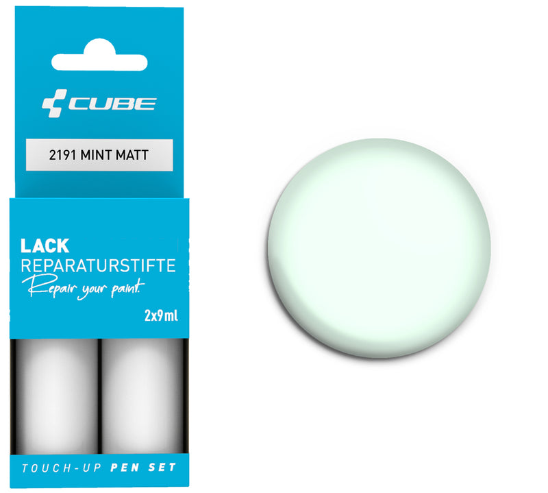 Load image into Gallery viewer, Cube touch-up pen set mint matt