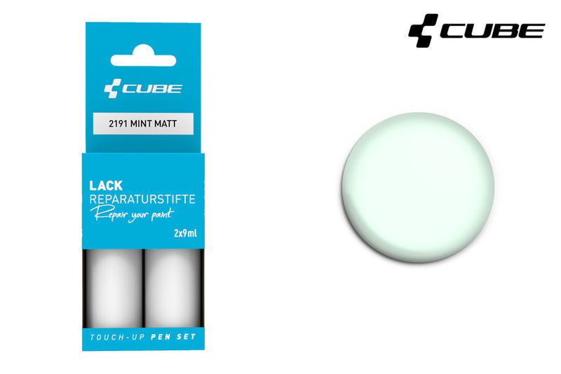 Load image into Gallery viewer, Cube touch-up pen set mint matt