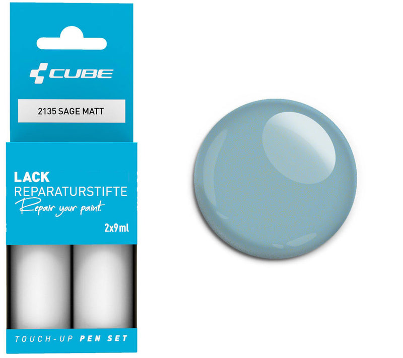 Load image into Gallery viewer, Cube touch-up pen set sage matt
