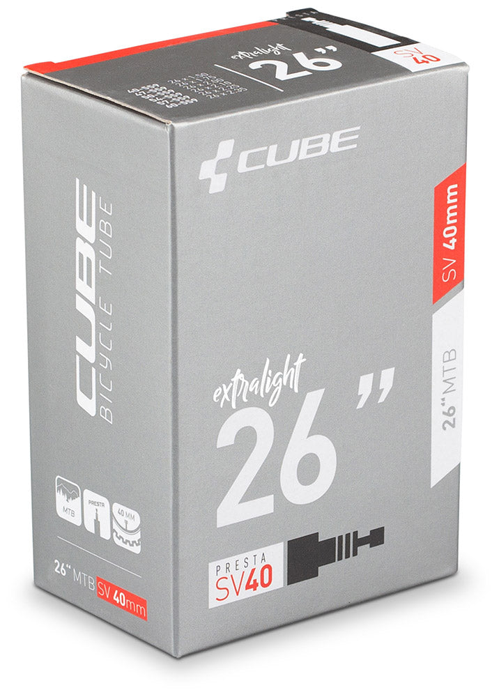 Load image into Gallery viewer, Cube tube 26 mtb sv 40mm extra light