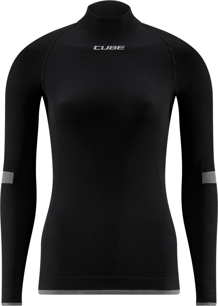 Load image into Gallery viewer, Cube race be warm - women's baselayer long sleeve