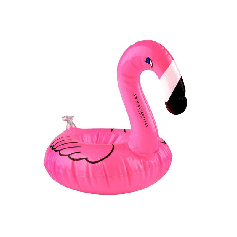 Load image into Gallery viewer, Dreamscape | roze opblaasbare bekerhouder flamingo