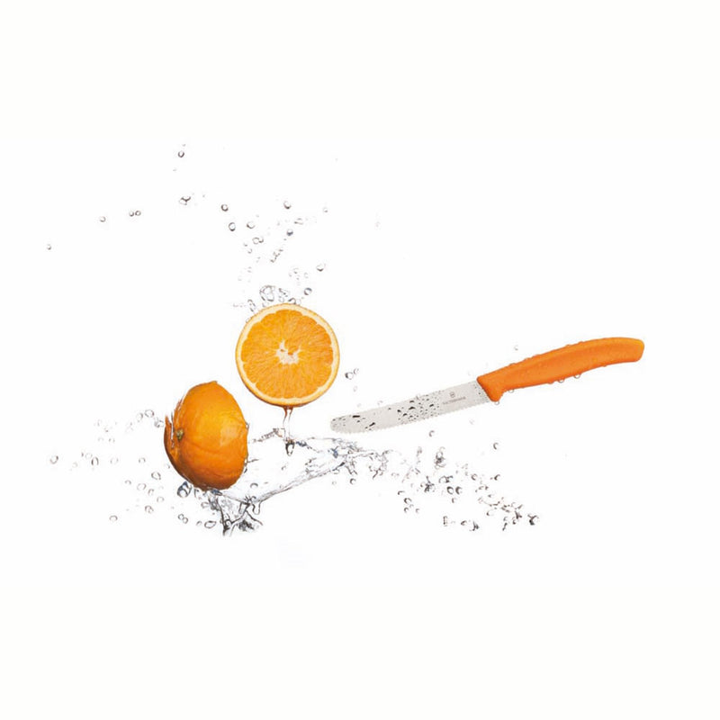 Load image into Gallery viewer, Victorinox tafelmes gekarteld oranje