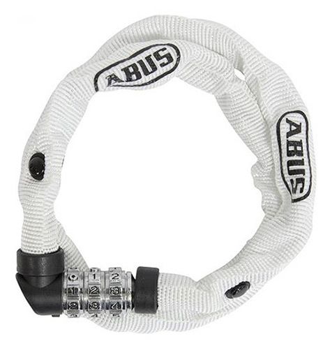 Afbeelding laden in galerijviewer, Abus Cijfer Kettingslot 1200 60 Wit 60cm