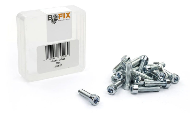 Afbeelding laden in galerijviewer, Bofix inbusbout m6 x 25