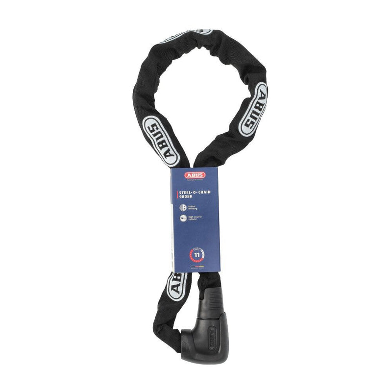 Load image into Gallery viewer, Abus Steel-O-Chain 9808K 110 - Zwart - 110cm - Fietsslot