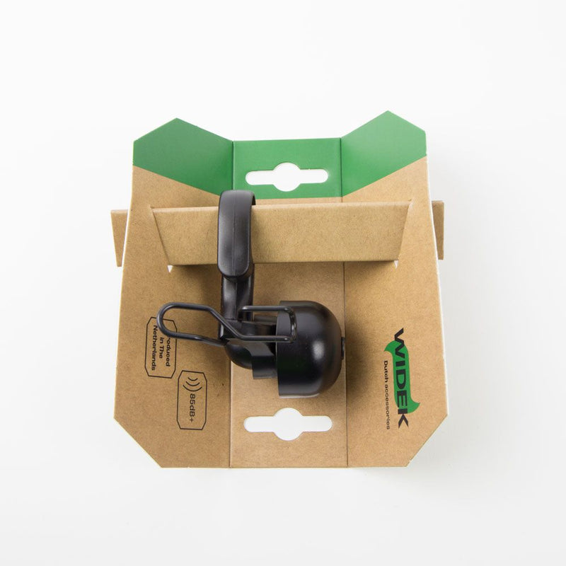 Load image into Gallery viewer, Qibbel widek bel met beugel e-bike powdercoated zwart