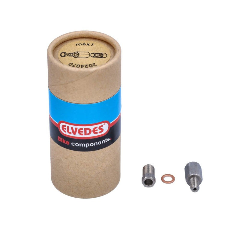 Afbeelding laden in galerijviewer, Elvedes remd elv connector set m6x1 ds a 4 sets