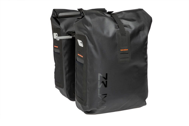 Afbeelding laden in galerijviewer, Newlooxs tas new looxs varo waterdicht double mik 2.0 zwart | 40l