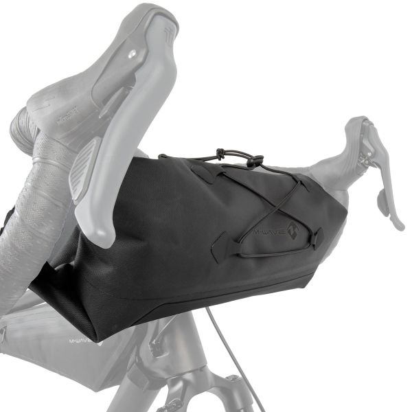 Load image into Gallery viewer, M-wave stuurtas rough ride ii - zwart - 12 liter (l)