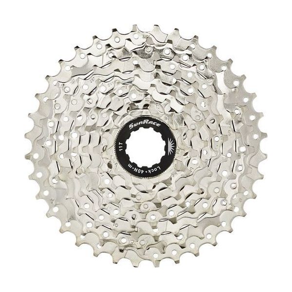 Load image into Gallery viewer, SunRace 9 speed cassette 11-36t. csm98 blister
