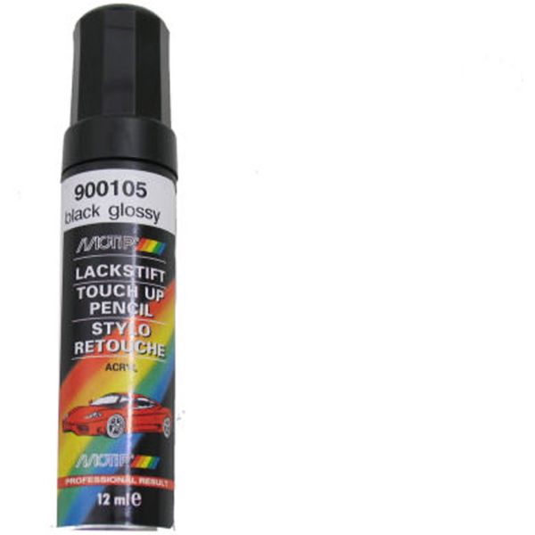 Afbeelding laden in galerijviewer, Motip lakstift glans zwart 900105