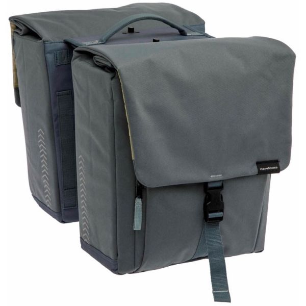 Load image into Gallery viewer, Burgers - new looxs tas new looxs tulum afneembaar dubbel grijs groen | 32l
