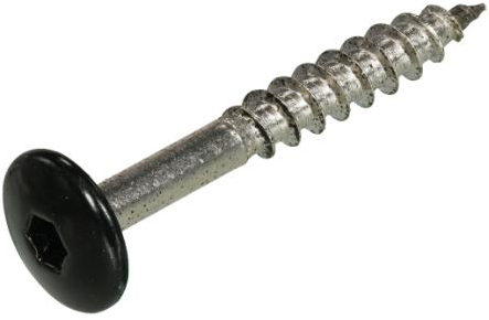 Afbeelding laden in galerijviewer, Dak gevel dak gevel kleurkopschroef rvs-a2 zwart ral9005 4.8x25 | 50 stuks - 6304.30.37123