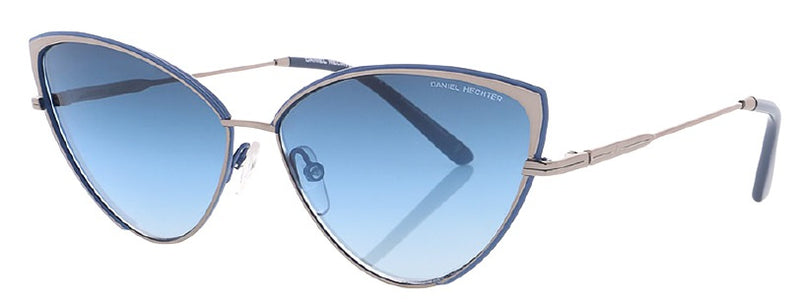 Load image into Gallery viewer, Daniel hechter Zonnebril DHS232 cat-eye cat. 3 staal glas blauw