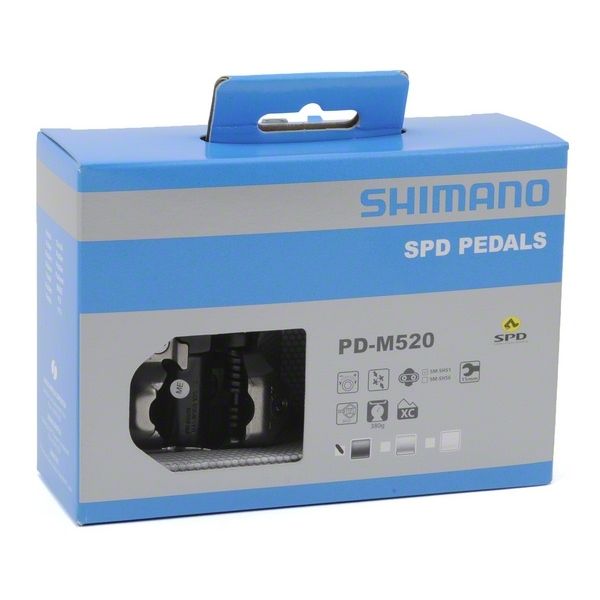 Load image into Gallery viewer, Shimano Deore PD-M520 SPD MTB black